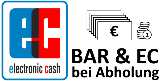 Bar/EC -Zahlung bei Abholung